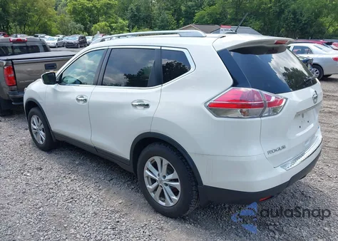 2014 Nissan Rogue Sv z USA, uszkodzony, nr VIN 5N1AT2MV4EC785217